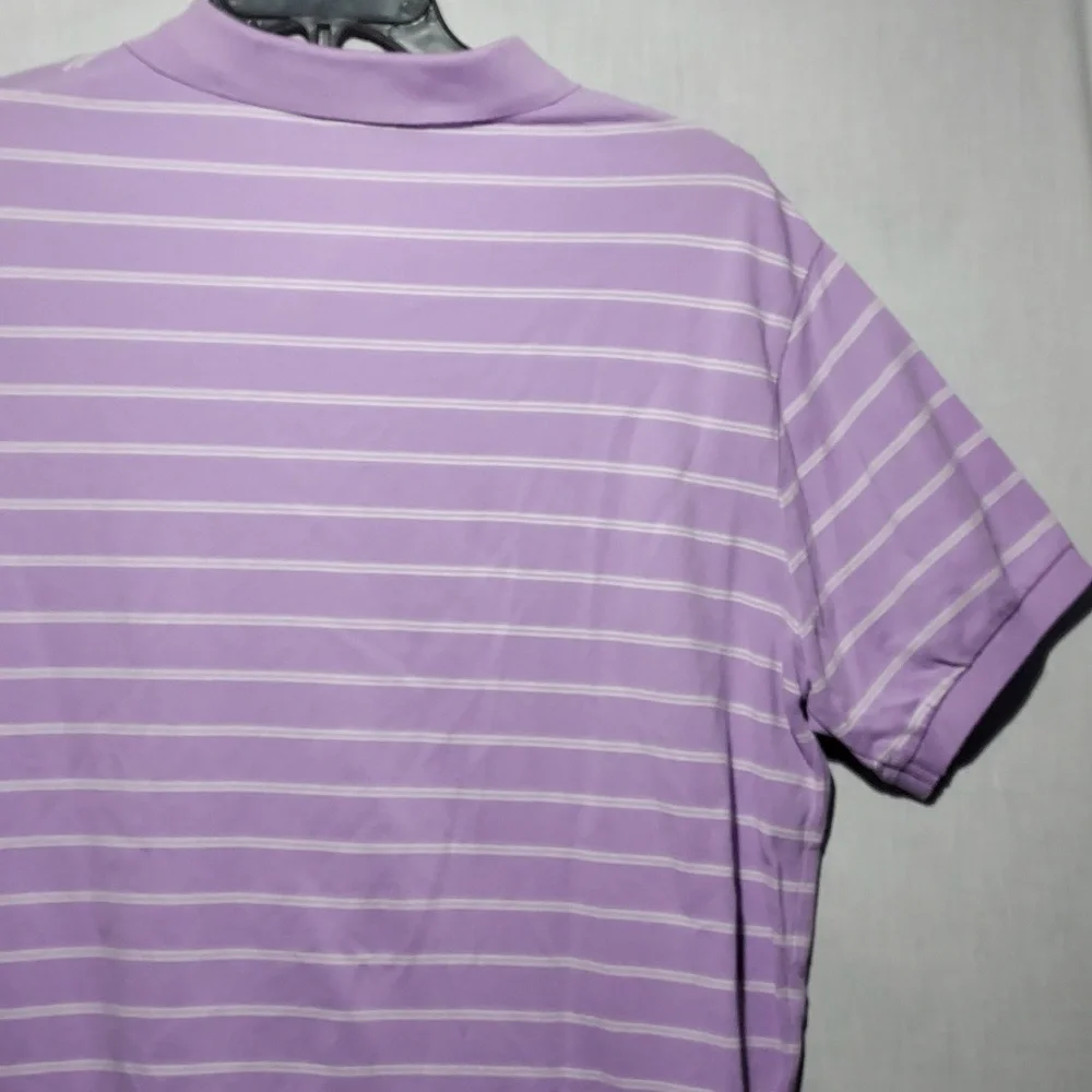 Polo Ralph Lauren 100% cotton striped‎ men's polo shirt size XL